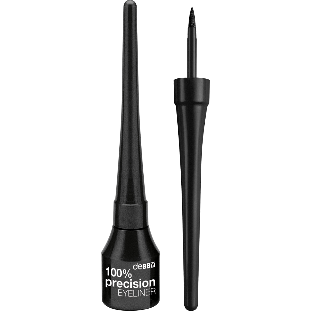 Підводка для очей Debby 100% Precision Eyeliner 01 (8009518402711) - изображение 1
