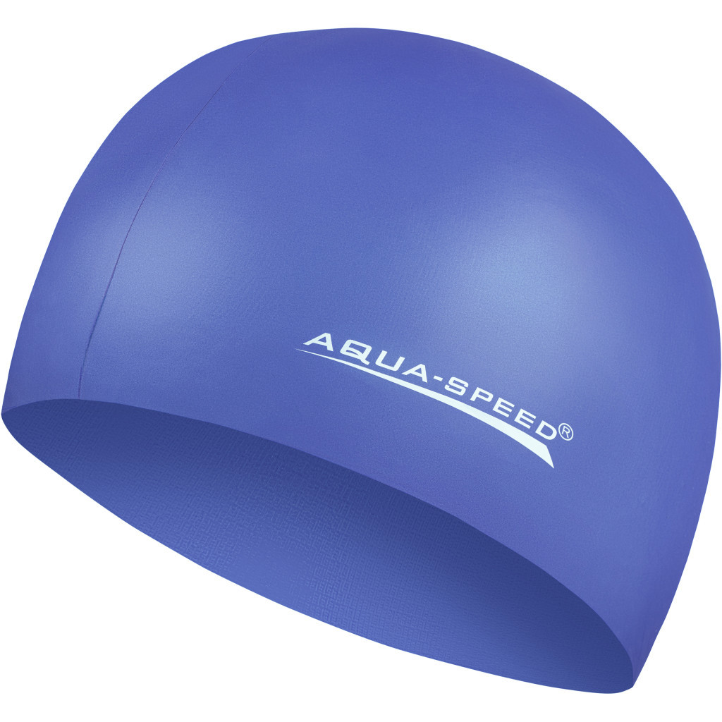 Шапка для плавання Aqua Speed Mega 100-17 синій Уні OSFM (5908217635495) - зображення 1