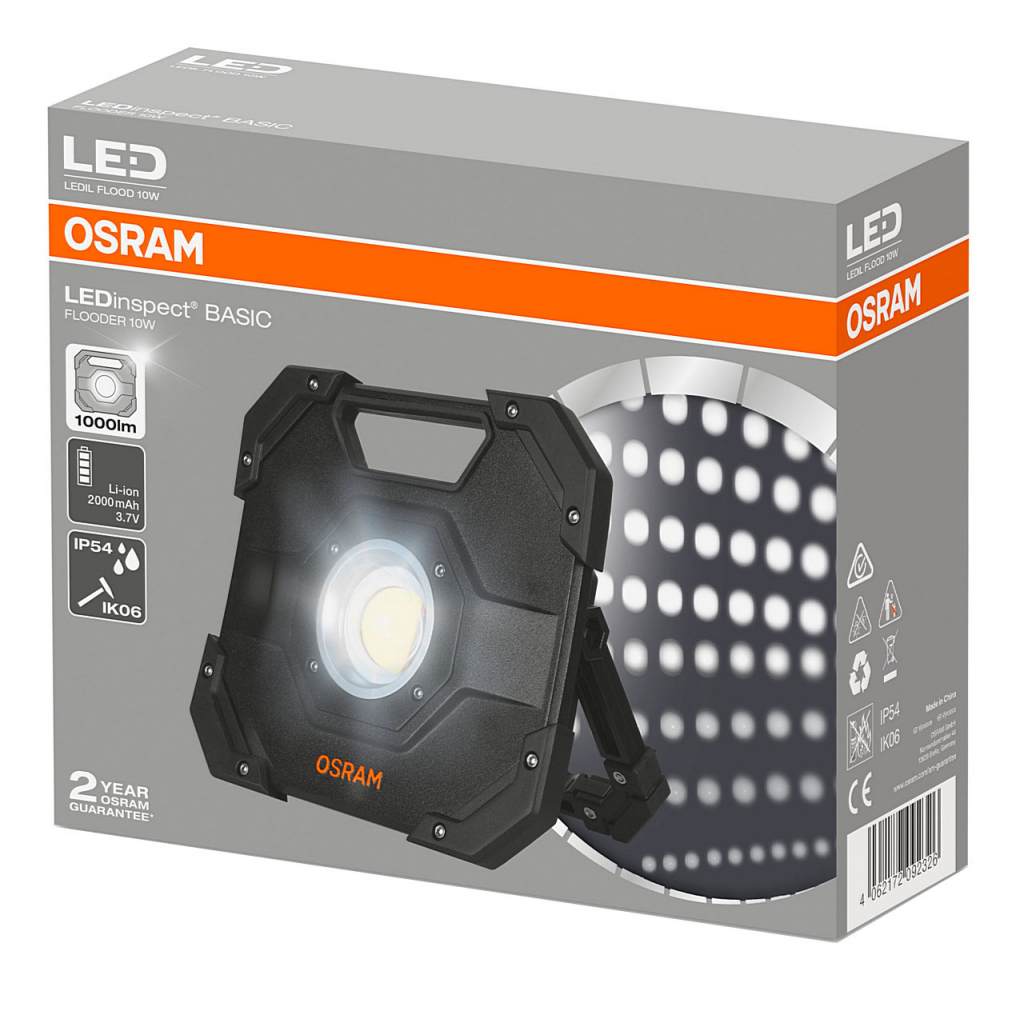 Ліхтар Osram оглядовий LED (LEDIL FLOOD 10W) - зображення 3