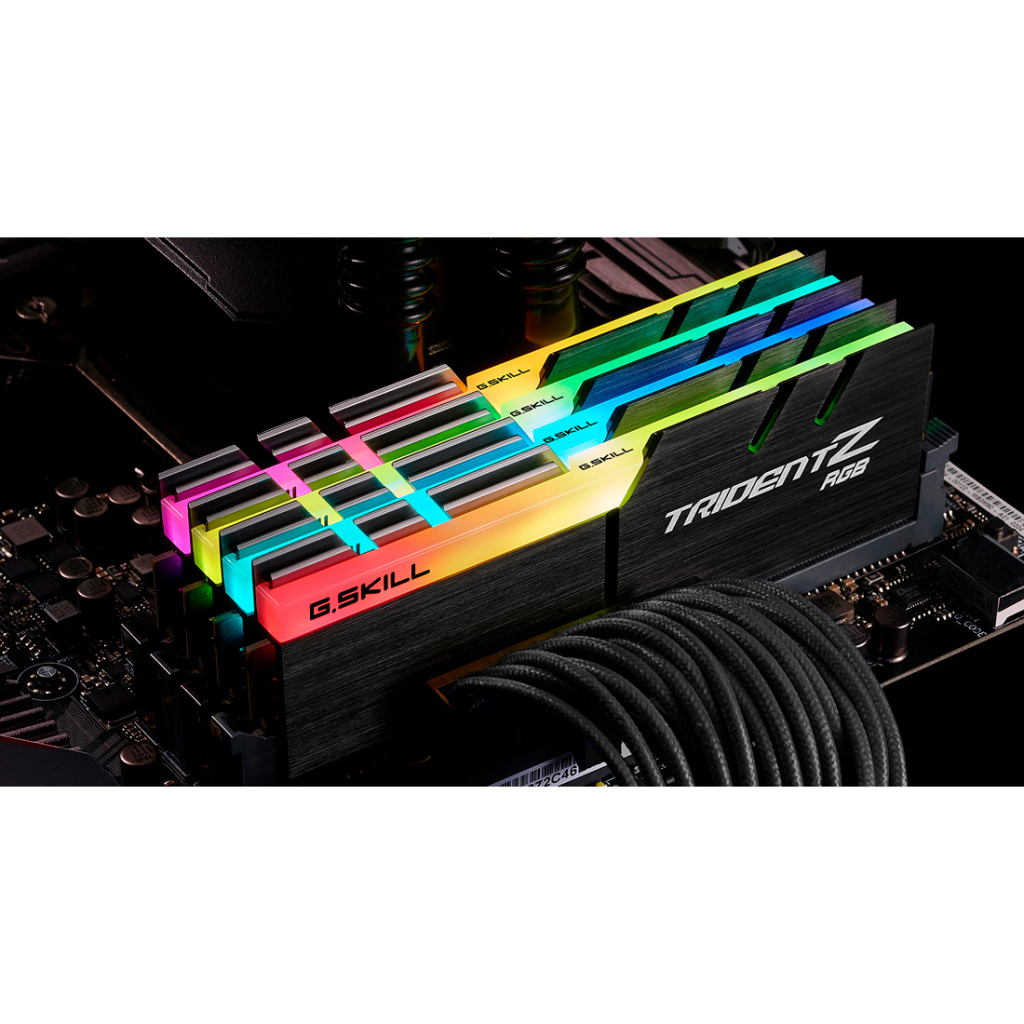Модуль пам'яті для комп'ютера DDR4 128GB (4x32GB) 3600 MHz Trident Z RGB G.Skill (F4-3600C18Q-128GTZR) - зображення 5