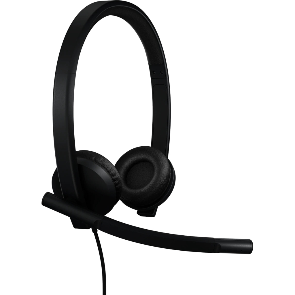 Навушники Logitech H570e Corded for Business Stereo Teams USB-C Black (981-001431) - зображення 2
