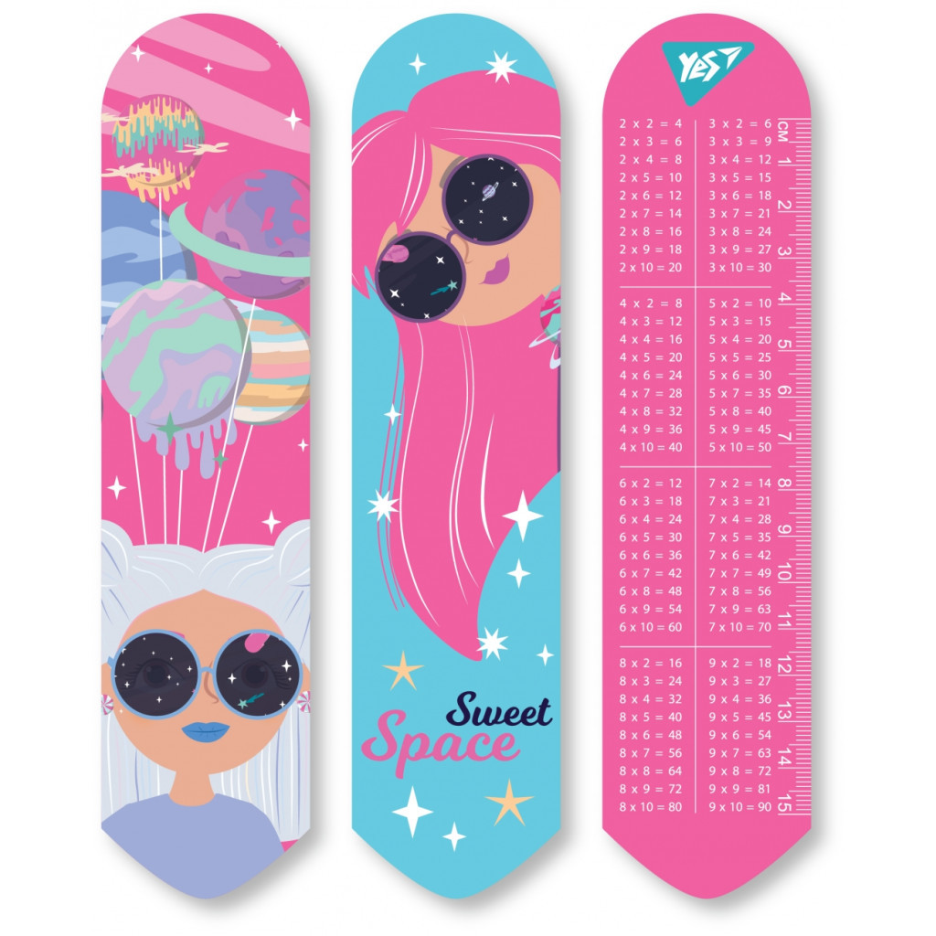 Закладки для книг Yes 2D Space Girl (707711) - зображення 1