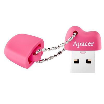 USB флеш накопичувач Apacer 32GB AH118 Pink USB 2.0 (AP32GAH118P-1) - зображення 2