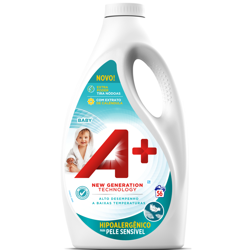 Гель для прання A+ Baby 2.8 л (8435495808565) - зображення 1