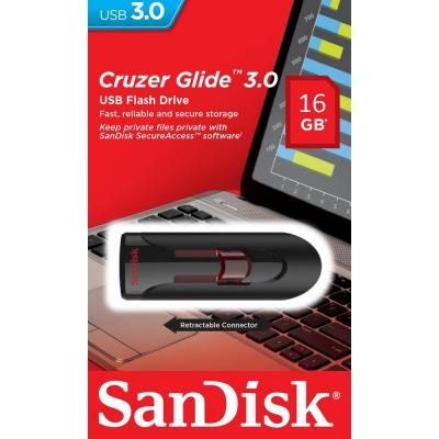USB флеш накопичувач SanDisk 16GB Glide USB 3.0 (SDCZ600-016G-G35) - зображення 6