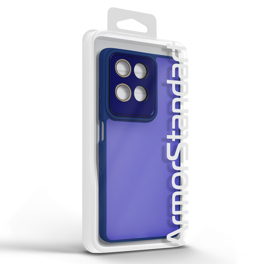 Чохол до мобільного телефона Armorstandart ShadeX Motorola G75 5G Blue (ARM82760) - зображення 3