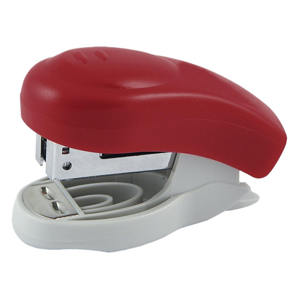 Степлер Axent Welle-2 plastic, №24/6, 10 sheets., red (4810-06-А) - зображення 1