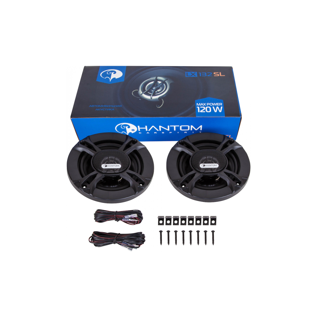 Коаксіальна акустика Phantom LX-132 SL - зображення 4