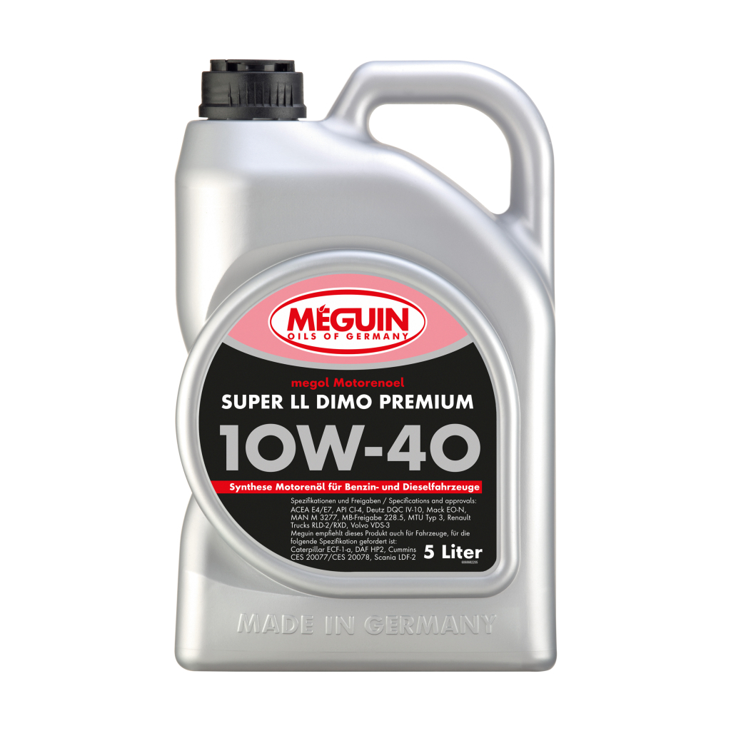 Моторна олива Meguin SUPER LL DIMO PREMIUM SAE 10W-40 5л (6868) - зображення 1