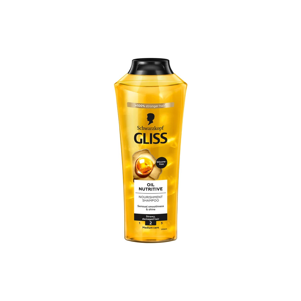 Шампунь Gliss Oil Nutritive для сухого та пошкодженого волосся 250 мл (9000100398381/9000100398435) - зображення 1