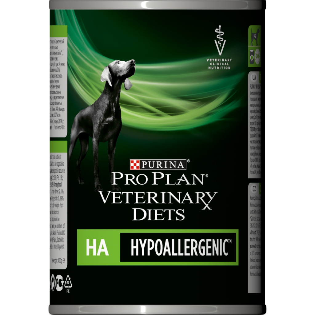 Консерви для собак Purina Pro Plan Veterinary Diets Hypoallergenic для цуценят і дорослих собак 400 г (7613036689427/7613036689397) - зображення 2