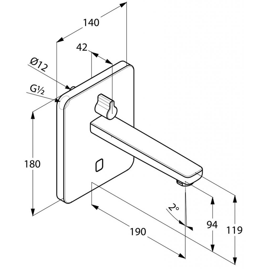 Змішувач KLUDI ZENTA (3850005) - изображение 2