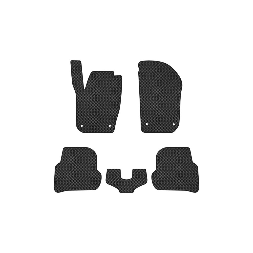 Килимок в салон EVAtech Seat Ibiza (6J) 2008-2017 4 покоління Combi (ST12248C5AV4RBB) - зображення 1
