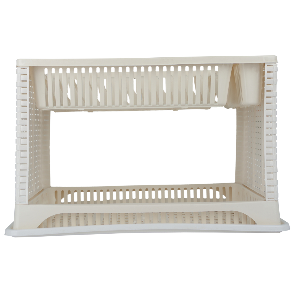 Сушарка для посуду Violet House 0053 Ротанг Metalic (0053 Роттанг METALIC сушка д/пос) - зображення 4