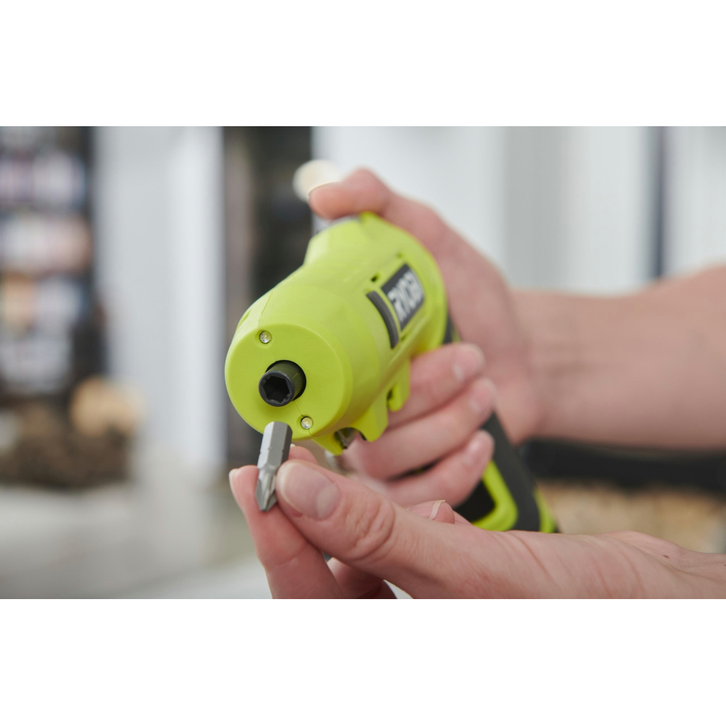 Викрутка акумуляторна Ryobi RSDP4-120G 4В, USB, Lithium, 1х2Ah, 5Нм, 200об/хв, поворотна ручка (5133005958) - изображение 8