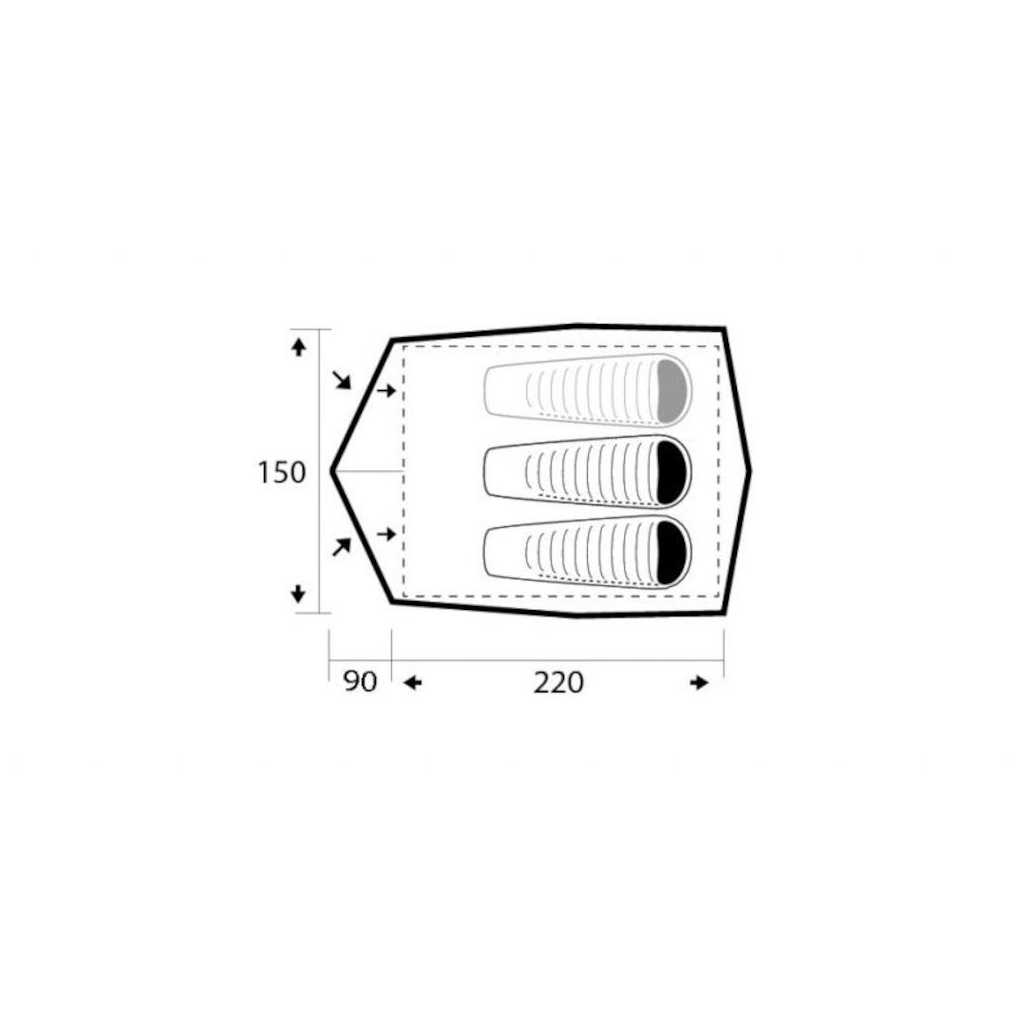 Намет Trimm Comet sand (001.009.0070) - зображення 3