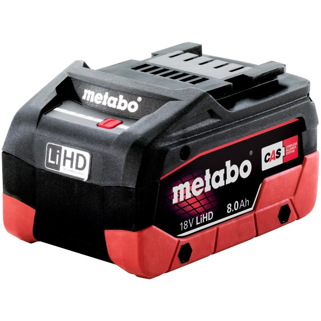 Акумулятор до електроінструменту Metabo LIHD 18V, 8Ah, 0.98кг (625369000) - зображення 1