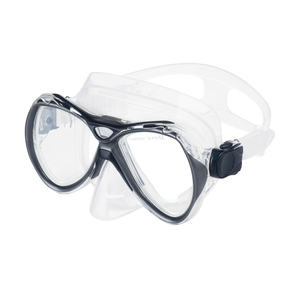 Набір для плавання Aqua Speed Manus + Borneo 8238 606-07 чорний Уні OSFM (5908217682383) - зображення 3