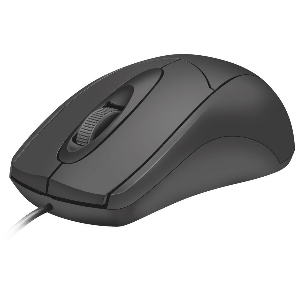 Мишка Trust Ziva Optical mouse Black USB (21947) - зображення 1