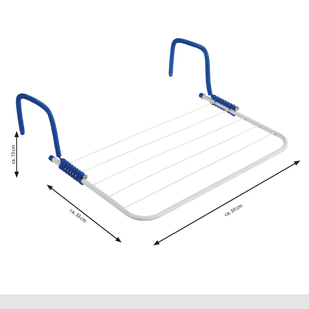 Сушарка для білизни Casa Si Padua White Навісна (CS92728H15) (DAS302408) - зображення 2
