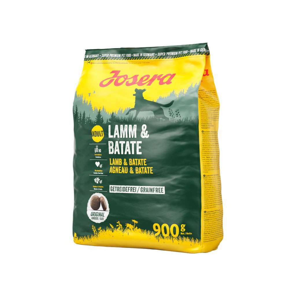 Сухий корм для собак Josera Lamm&Batate 900 г (4032254753728) - зображення 1