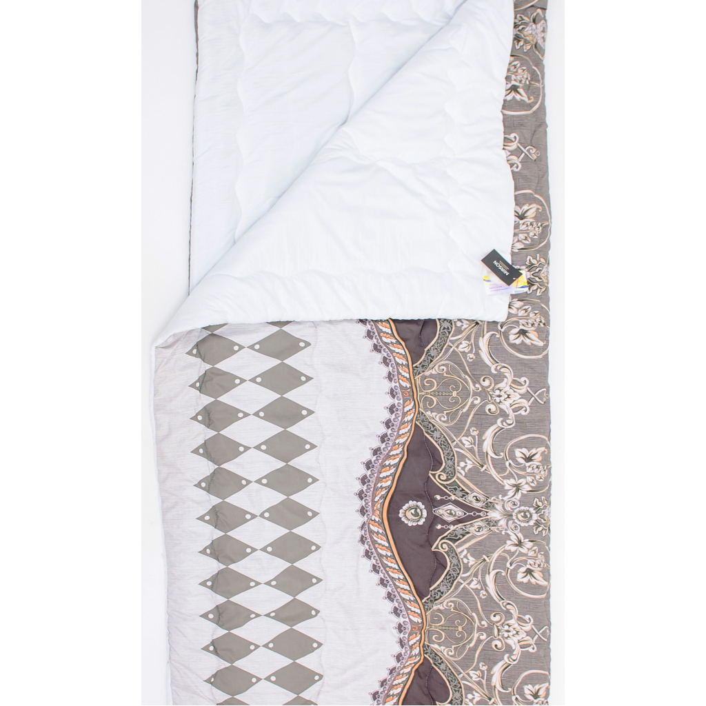 Ковдра MirSon Набір антиалергенний BamBoo Зима №3623 Print Line Myrrh + 2 подушки середні 140х205+2х50х70 (2200004819853) - зображення 4