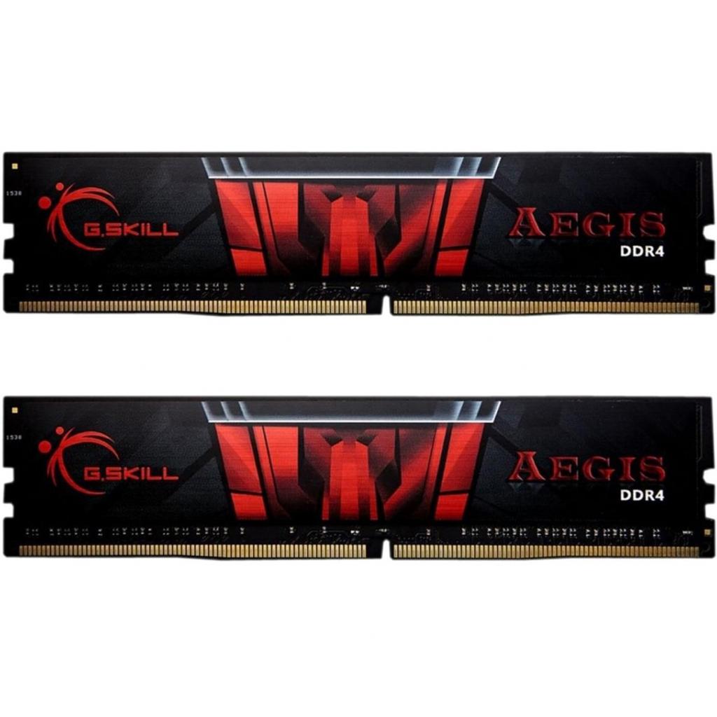 Модуль пам'яті для комп'ютера DDR4 16GB (2x8GB) 2666 MHz AEGIS G.Skill (F4-2666C19D-16GIS) - зображення 1