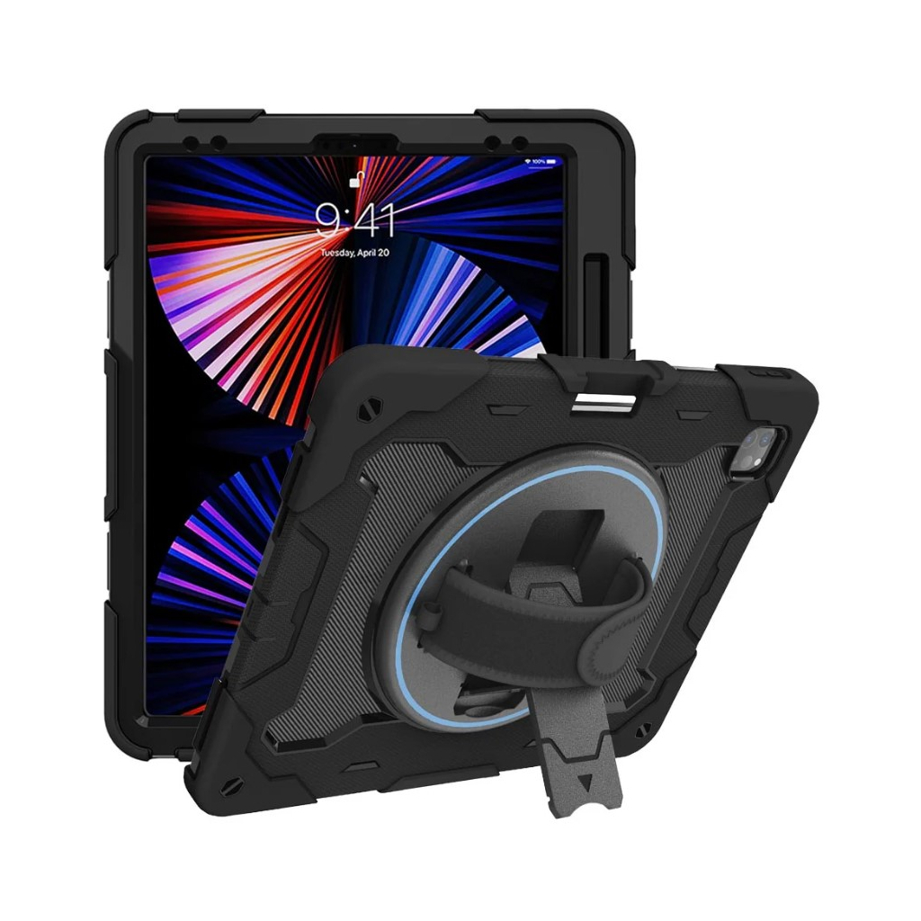 Чохол до планшета BeCover Protected Cover Apple iPad Pro 12.9 2020/2021/2022 Black (712910) - зображення 2