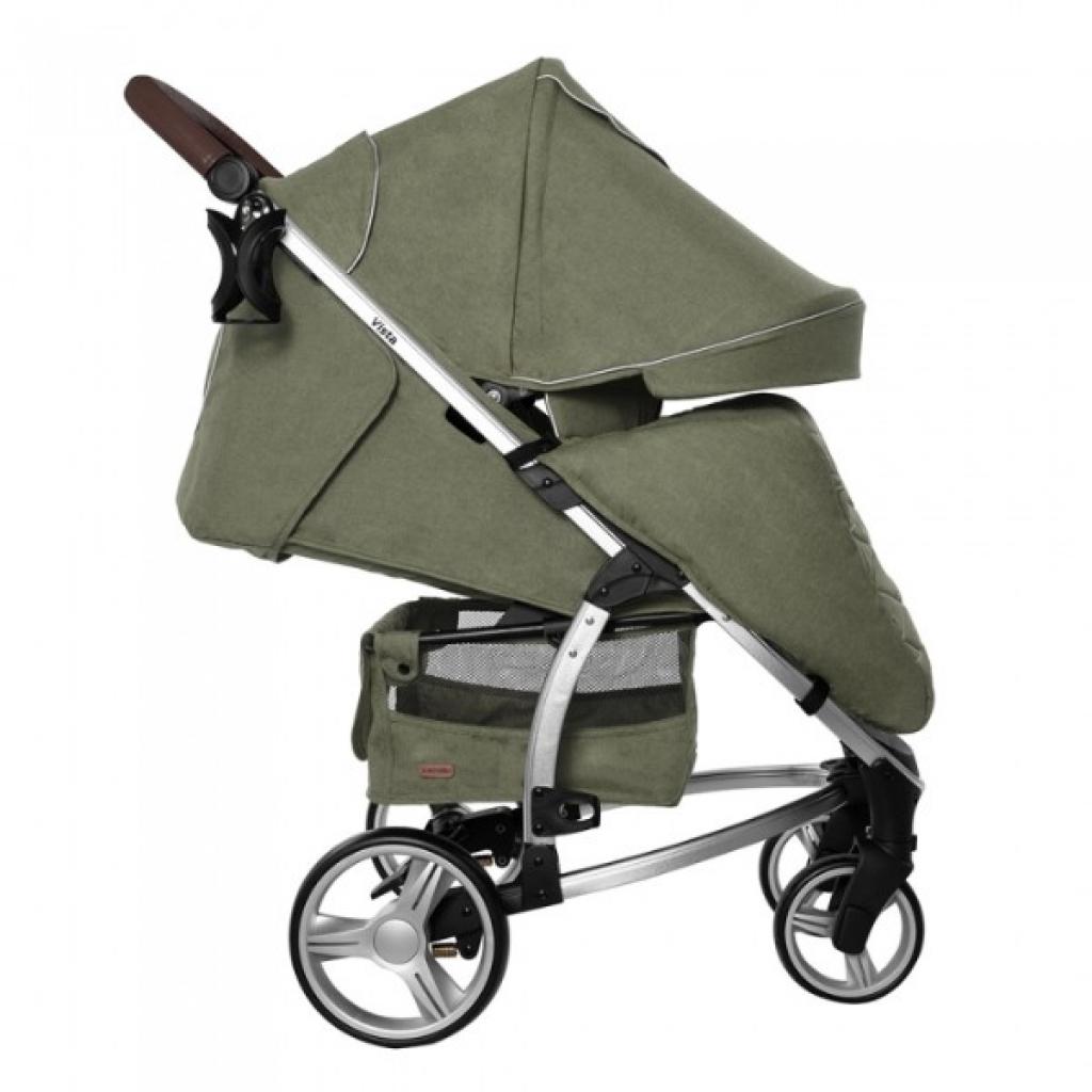 Коляска Carrello Vista CRL-8505 Olive Green Льон (153639) - зображення 2