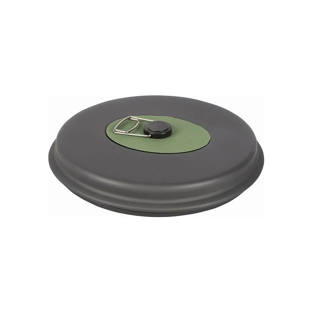 Набір туристичного посуду Bo-Camp Explorer 4 Pieces 21 Hard Anodized Grey/Green (2200241) - изображение 9