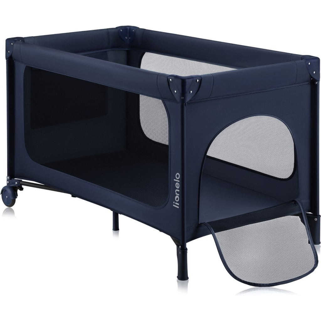 Дитячий манеж Lionelo JASMIN EASY FOLD BLUE NAVY (LO-JASMIN EASY FOLD BLUE NAVY) - зображення 2