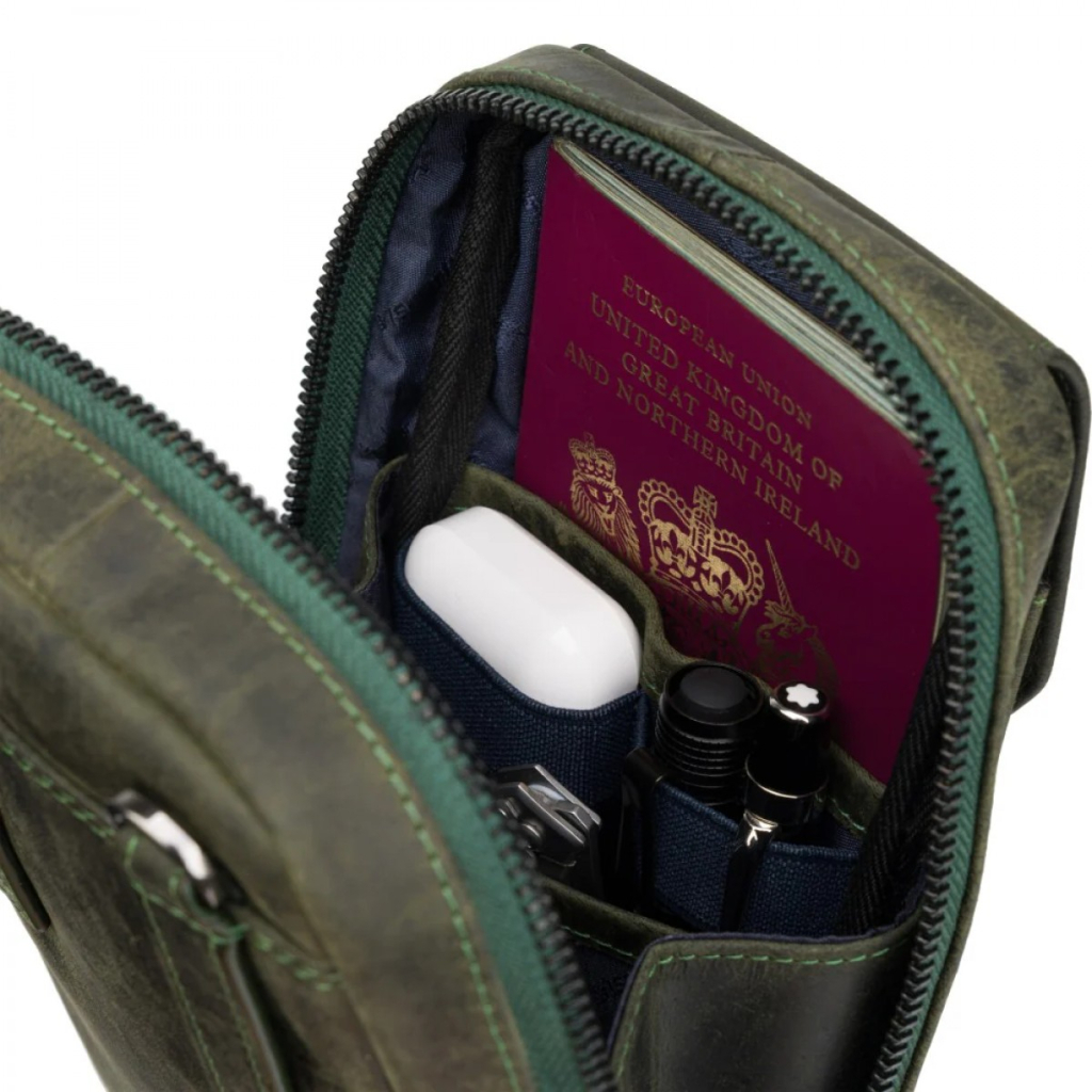 Сумка Visconti S45 Alex Oil Green (S45 OIL GRN) - зображення 6