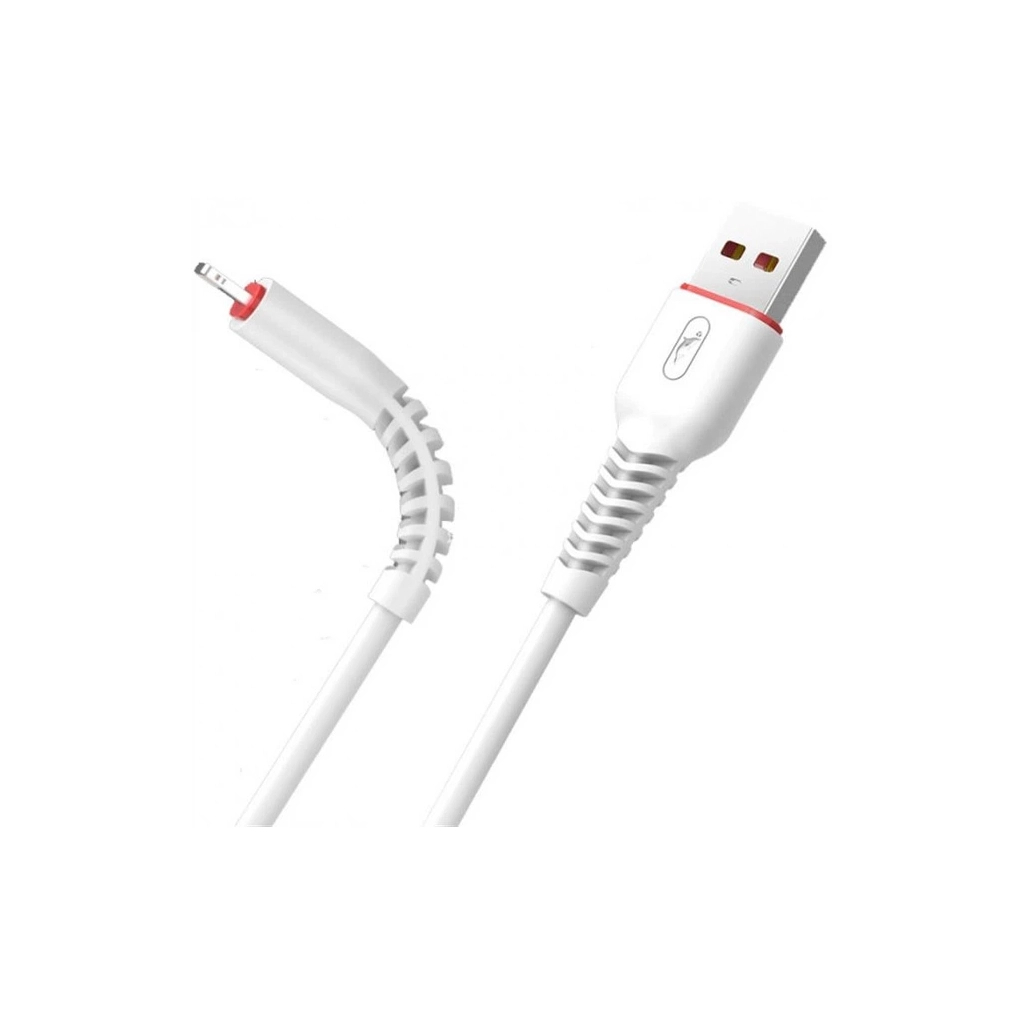 Дата кабель USB 2.0 AM to USB-C 1.0m 2.4A white SkyDolphin (USB-000431) - зображення 2