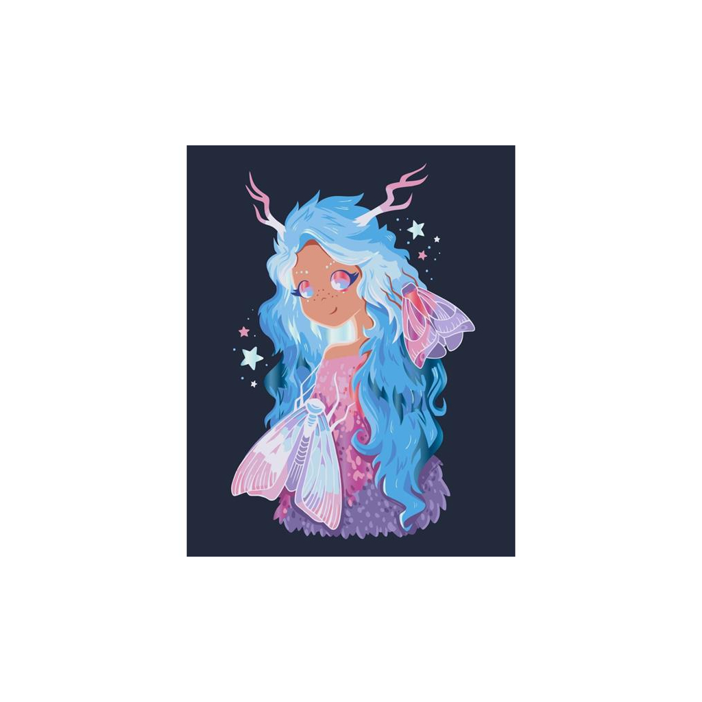 Картина по номерам ArtCraft Неонова фея з металізованими фарбами 40х50 см (16119-AC) - зображення 1