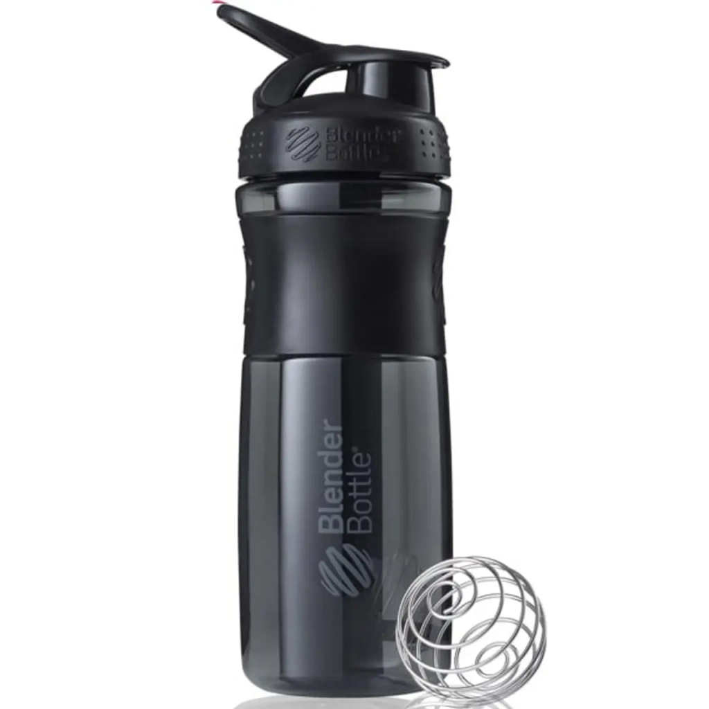 Шейкер спортивний BlenderBottle SportMixer Flip 28oz/820ml Black (SM 28oz Black) - зображення 1