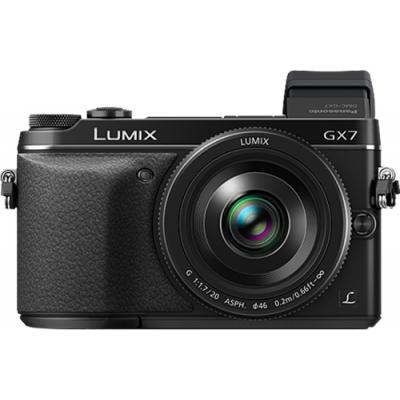 Цифровий фотоапарат Panasonic DMC-GX7 Kit 20mm Black (DMC-GX7CEE-K) - зображення 1