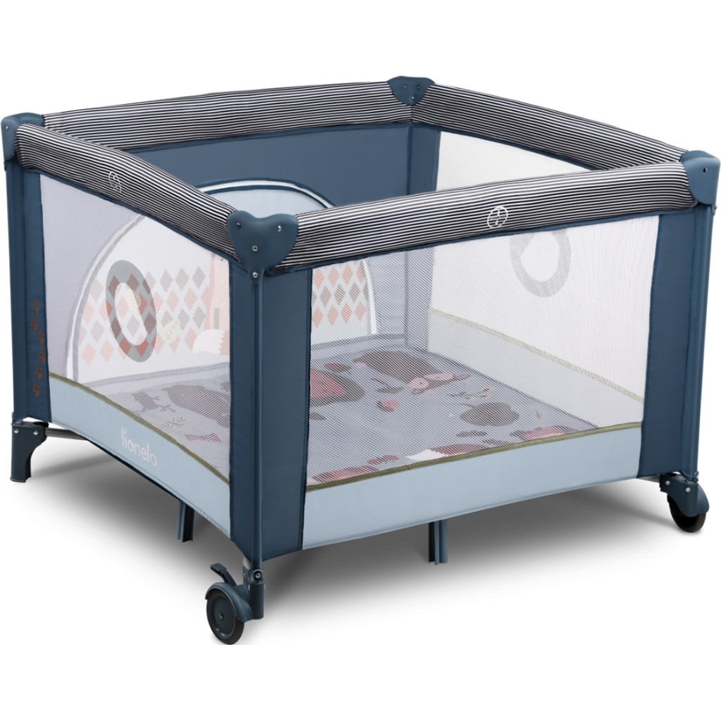 Дитячий манеж Lionelo LENE Blue Navy (LO-LENE BLUE NAVY) - зображення 1