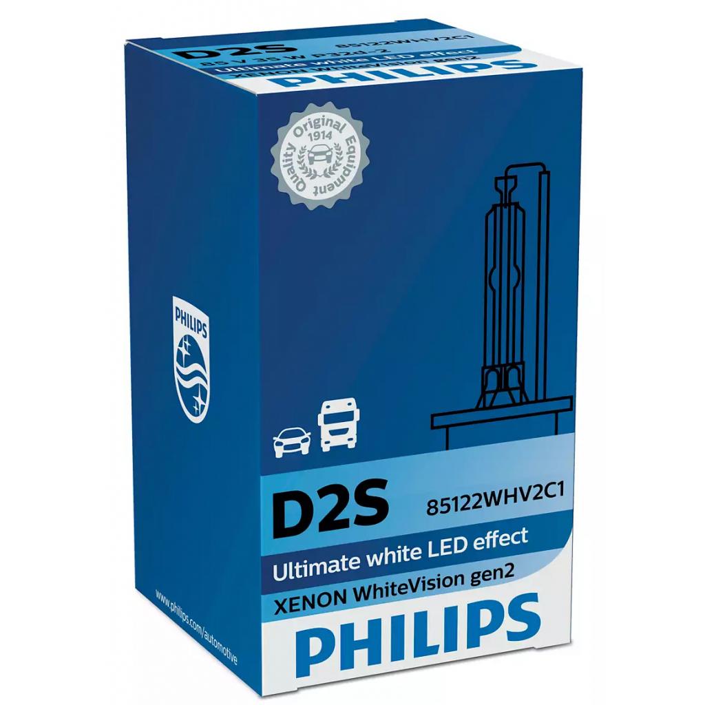 Автолампа Philips ксенонова (85122 WHV2 C1) - зображення 2