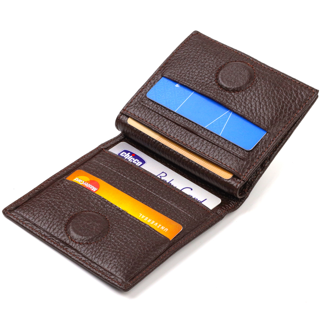 Портмоне Canpellini З натуральної шкіри Коричневе (21740) - зображення 5