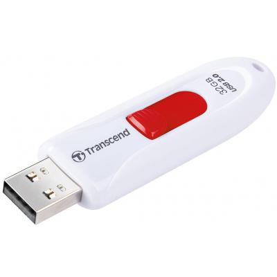 USB флеш накопичувач Transcend 32GB JetFlash 590 White USB 2.0 (TS32GJF590W) - зображення 4