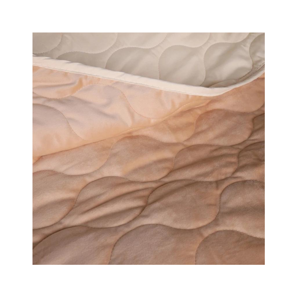 Покривало MirSon №5050 Velor charm Beige 180х210 см (2200008376789) - зображення 3