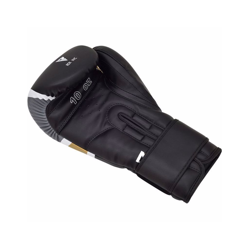 Боксерські рукавички RDX F7 Ego Black Golden 12 унцій (BGR-F7BGL-12oz) - зображення 7
