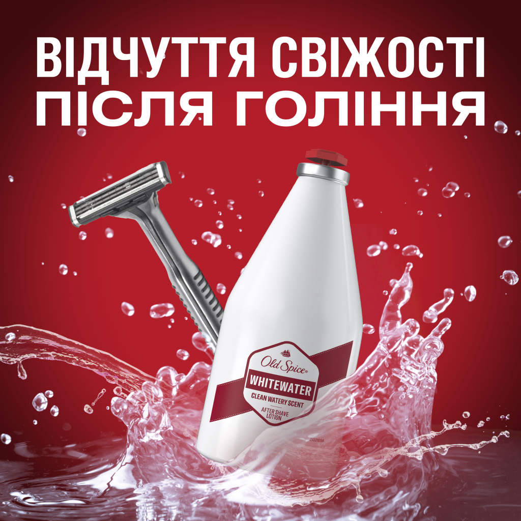 Лосьйон після гоління Old Spice WhiteWater 100 мл (5000174440256) - изображение 5