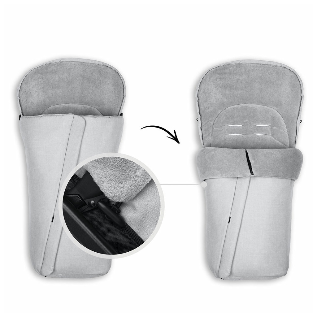 Чохол для ніг Hauck Winter Grey (56712-8) - зображення 7