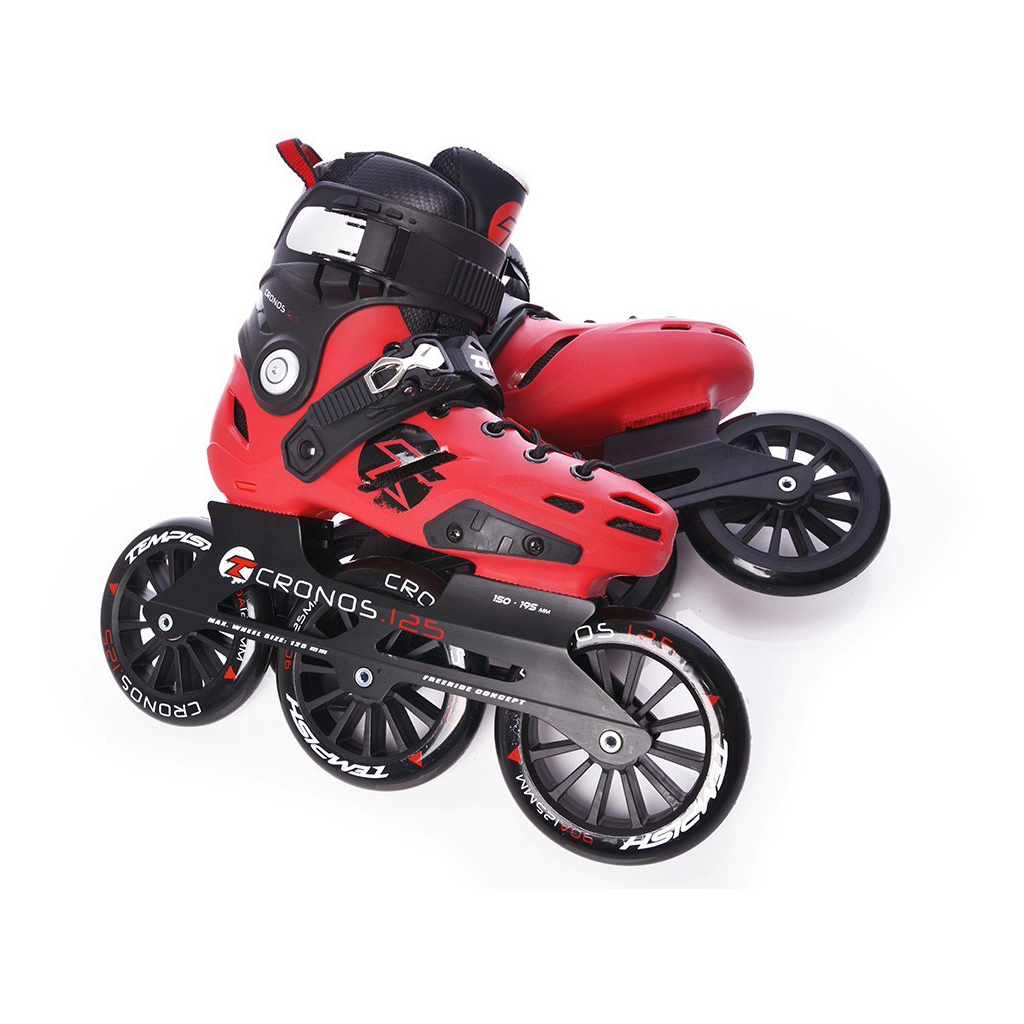 Роликові ковзани Tempish Cronos 110 Червоні 46 (1000281/46) - зображення 3
