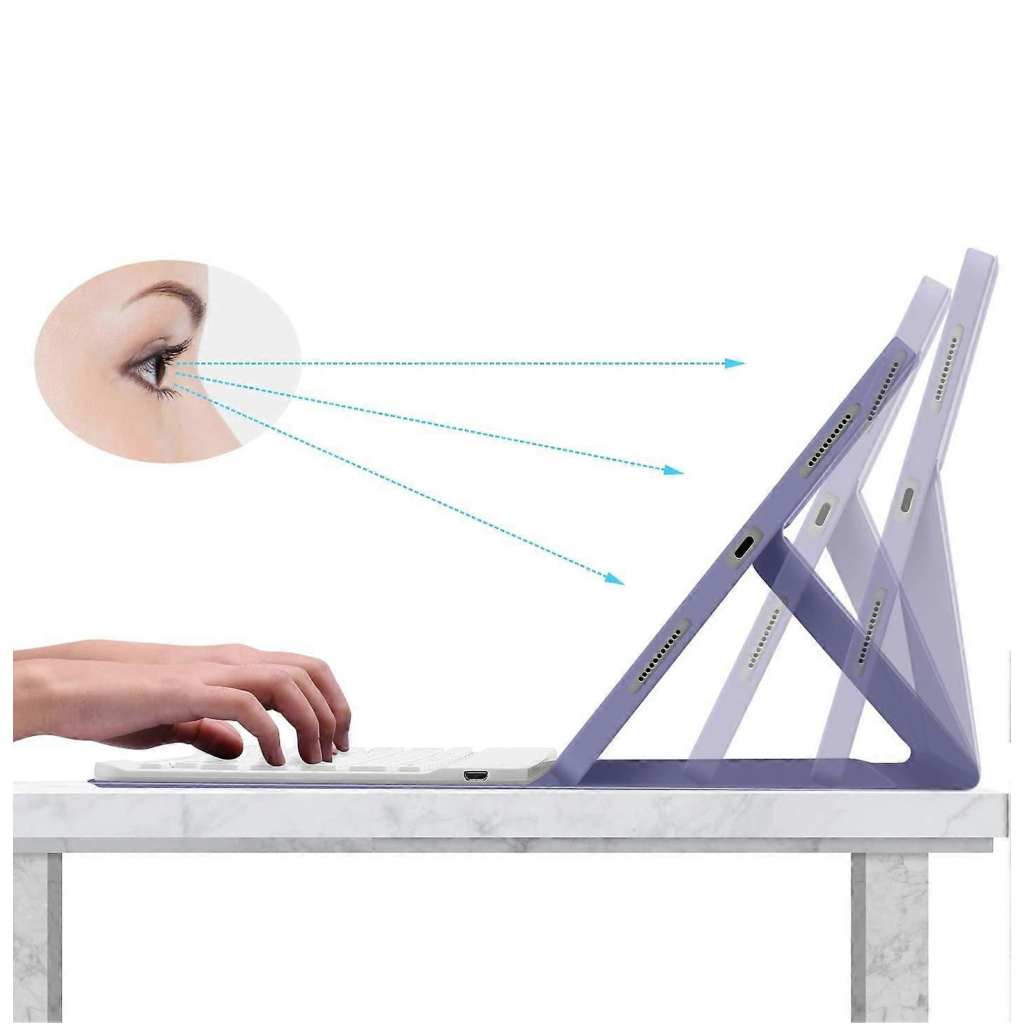 Чохол до планшета BeCover with keyboard Apple iPad Pro 13" M4 2024 Purple (713007) - изображение 9