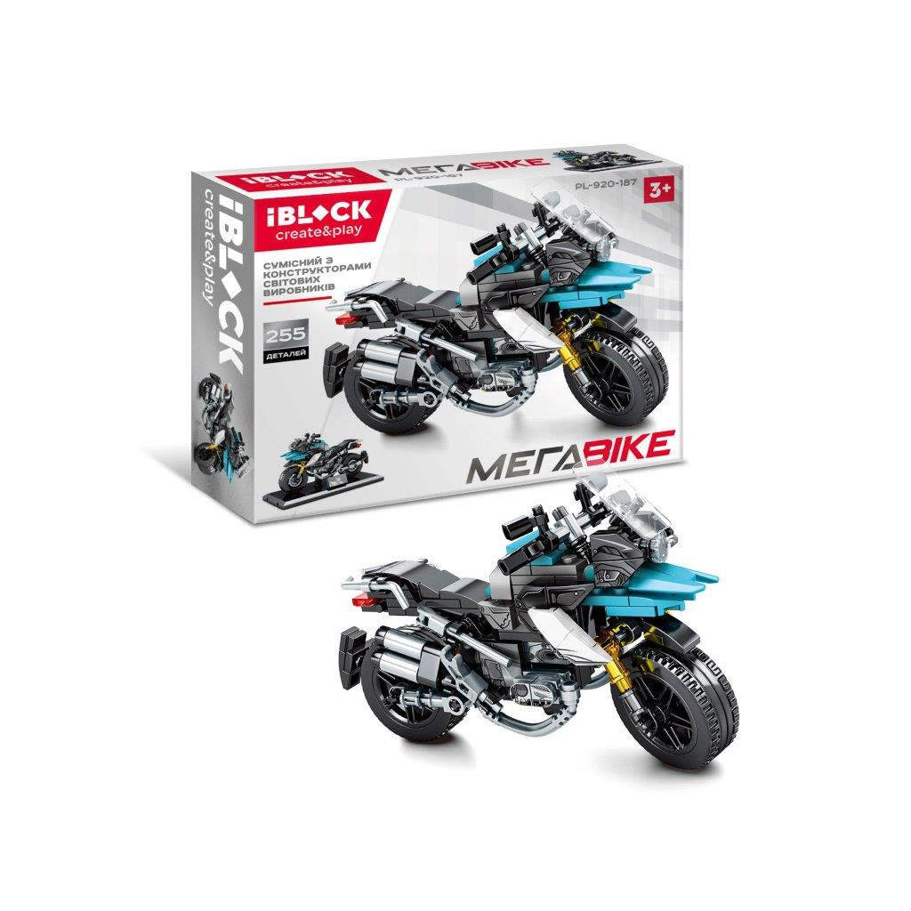 Конструктор iBlock Мега Bike Мотоцикл BMW R1250GS 2019 (PL-920-187) - зображення 1