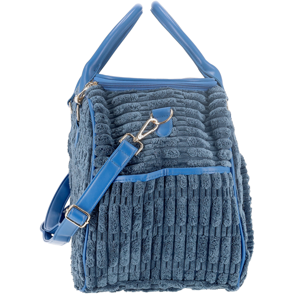 Переноска для тварин MISOKO&CO 41.5x23x28 см темно-синя (YIWUMSK70159) - изображение 4