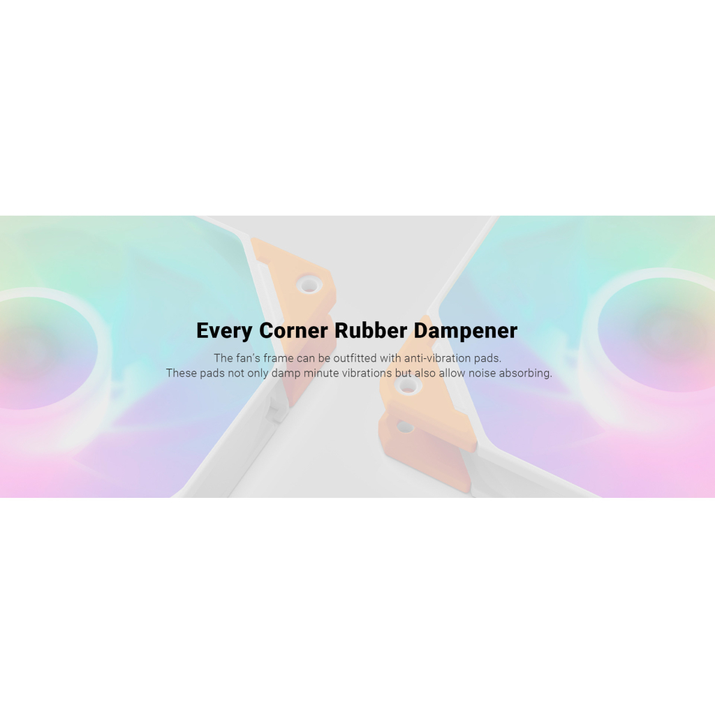 Кулер до корпусу ID-Cooling Вентилятор ID-Cooling TF-12025-Pro ARGB White (TF-12025-PRO-ARGB-WHITE) - зображення 9