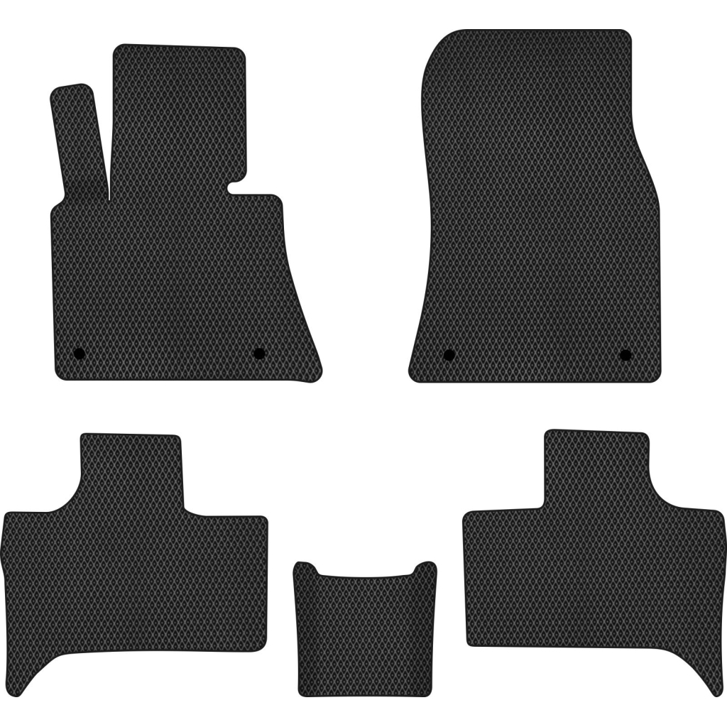 Килимок в салон EVAtech BMW X5 (E53) Restyling 2003-2006 1 поколін (BM12222C5BW4RBB) - зображення 1